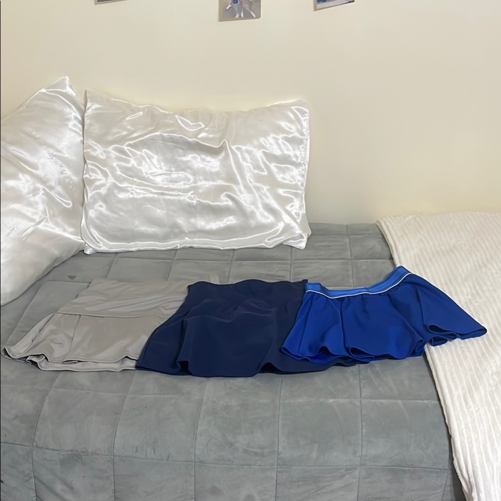 Set of 3 skirts with liner